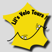 Lil's Velo Tours Logo and link